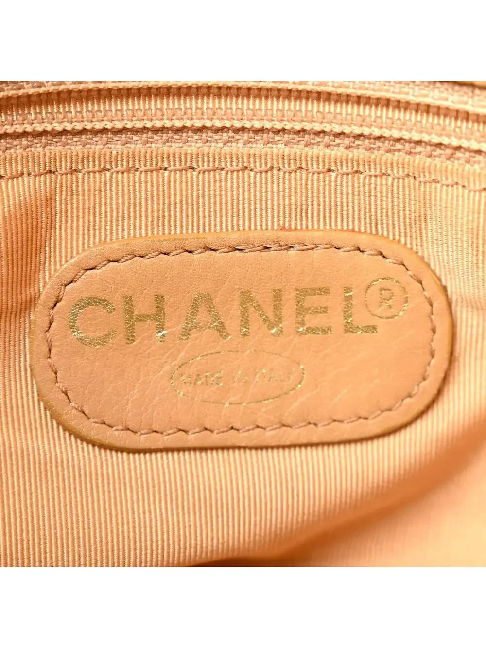 Chanel Caviar Timeless Cc Tote Beige #342495C13B
